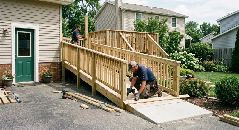 Stair Ramp Construction in Kansas City, KS