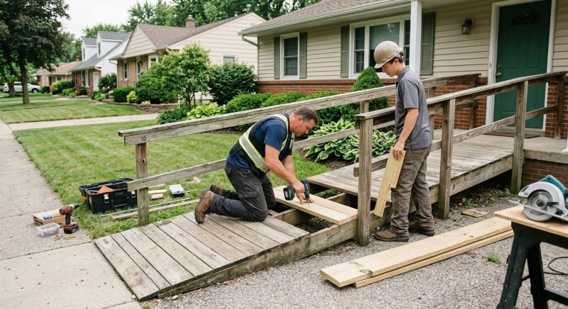 Wood Ramp Service in Wilmington, NC